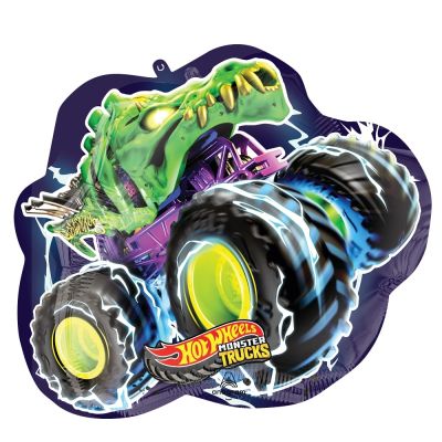Hot Wheels Momster Trucks Supershape Balloon - UpUpNAwayBalloons