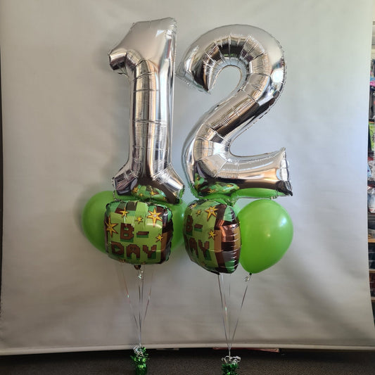 Kids Double Didget Giant Numbers by UpUpNAwayBalloons