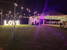 Load image into Gallery viewer, Light Up Love Letters for Hire by UpUpNAwayBalloons
