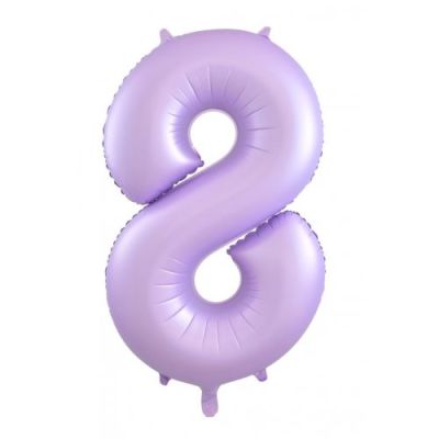 Lilac/Mauve Numbers - UpUpNAwayBalloons