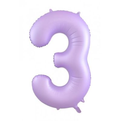 Lilac/Mauve Numbers - UpUpNAwayBalloons
