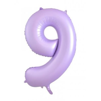 Lilac/Mauve Numbers - UpUpNAwayBalloons