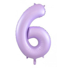 Load image into Gallery viewer, Lilac/Mauve Numbers - UpUpNAwayBalloons
