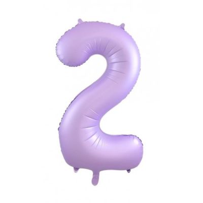 Lilac/Mauve Numbers - UpUpNAwayBalloons