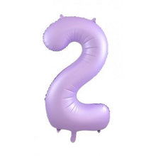 Load image into Gallery viewer, Lilac/Mauve Numbers - UpUpNAwayBalloons
