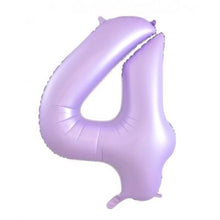 Load image into Gallery viewer, Lilac/Mauve Numbers - UpUpNAwayBalloons
