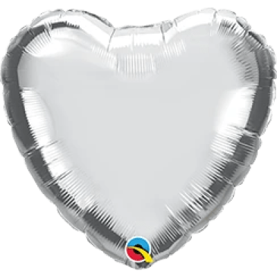 Love heart - many colours to choose from - UpUpNAwayBalloons