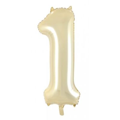 Lux Gold Numbers - UpUpNAwayBalloons