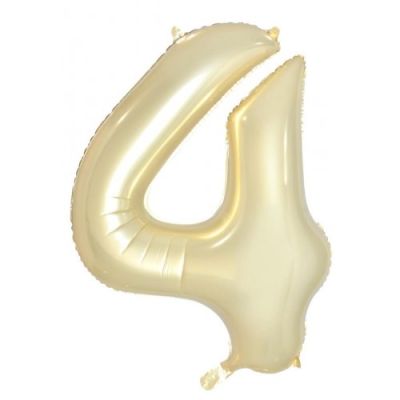 Lux Gold Numbers - UpUpNAwayBalloons