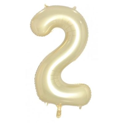 Lux Gold Numbers - UpUpNAwayBalloons