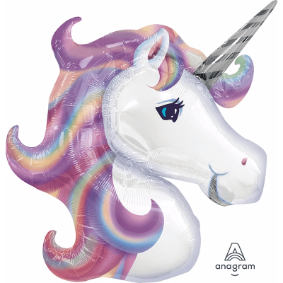Mauve Unicorn - UpUpNAwayBalloons