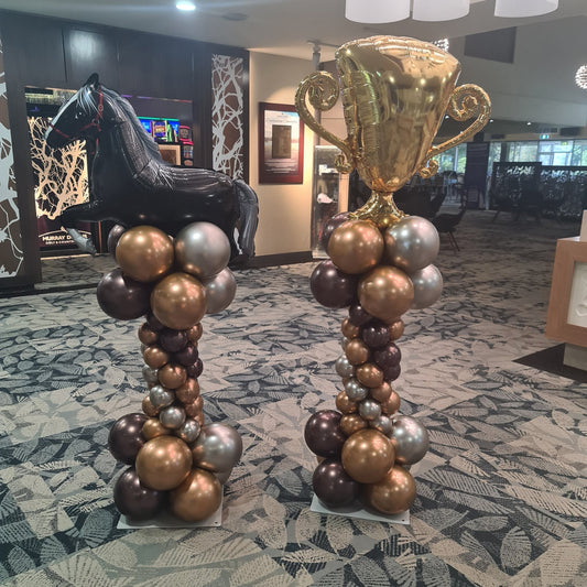 Melb Cup Columns - UpUpNAwayBalloons