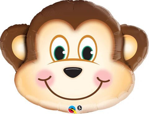 Monkey Head - UpUpNAwayBalloons