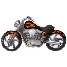 Load image into Gallery viewer, Motorbike / Motorcycle Blue or Black - UpUpNAwayBalloons
