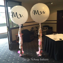 Load image into Gallery viewer, Mr &amp; Mrs Balloons by UpUpNAwayBalloons
