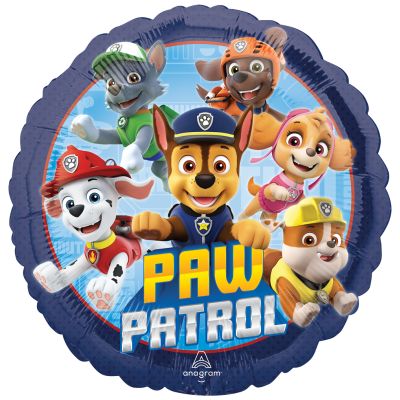 Paw Patrol Gang 45cm Foil Balloon - UpUpNAwayBalloons