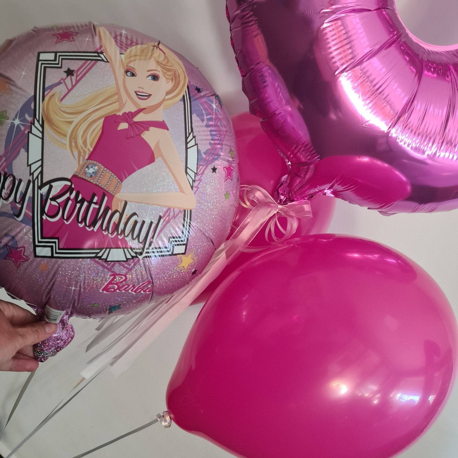 Personalised Balloon Numbers & foil [Single Digit] Bouquet - UpUpNAwayBalloons