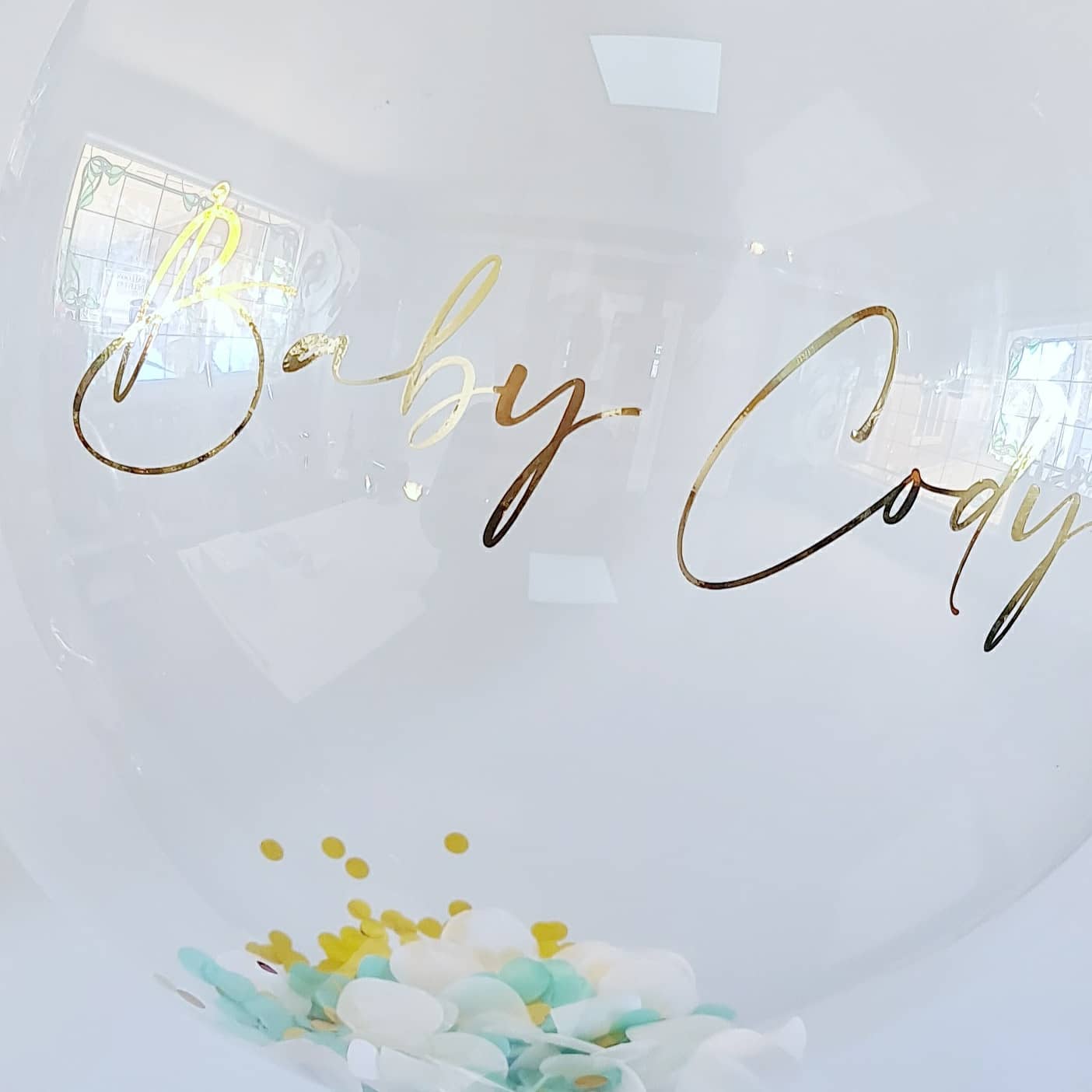 Personalised Bubble Balloons by UpUpNAwayBalloons