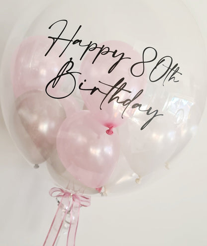 Personalised Bubble Balloons by UpUpNAwayBalloons