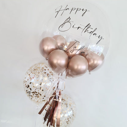 Personalised Bubble Balloons by UpUpNAwayBalloons