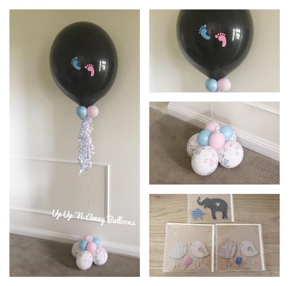Personalised Gender Reveal by UpUpNAwayBalloons
