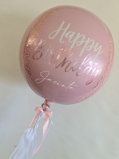 Personalised Orbz by UpUpNAwayBalloons