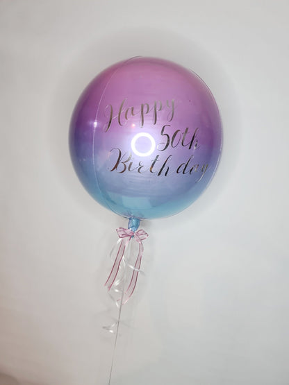 Personalised Orbz by UpUpNAwayBalloons