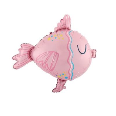 Pink Fish - UpUpNAwayBalloons