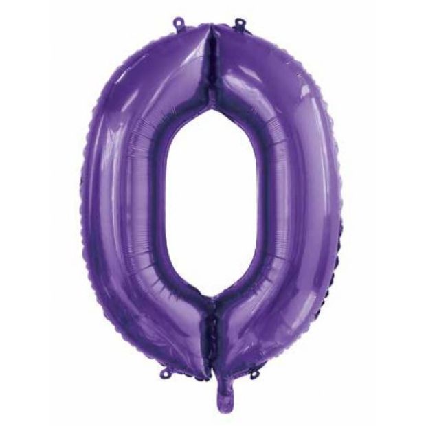 Purple Numbers - UpUpNAwayBalloons