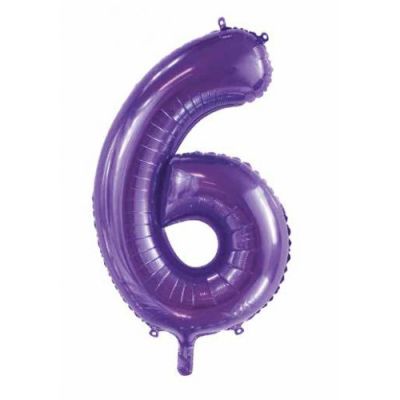 Purple Numbers - UpUpNAwayBalloons