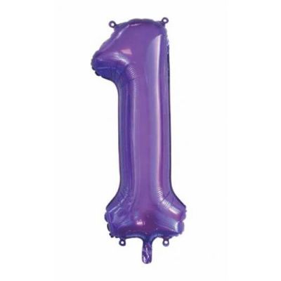 Purple Numbers - UpUpNAwayBalloons