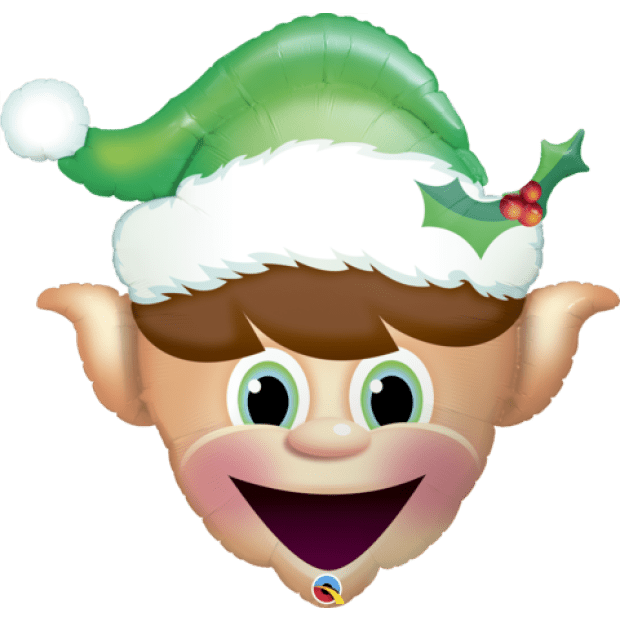 Santa Sack Balloon Elf - UpUpNAwayBalloons