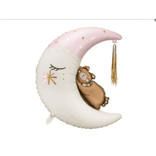 Load image into Gallery viewer, Sleepy Bear &amp; Moon - UpUpNAwayBalloons
