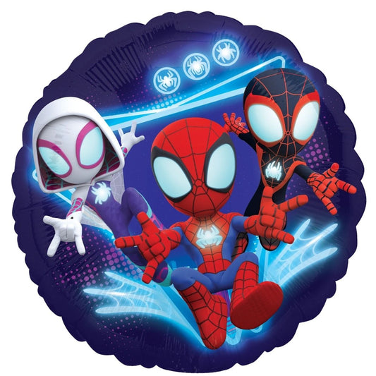 Spidey Amazing Friends 45cm Foil Balloon - UpUpNAwayBalloons