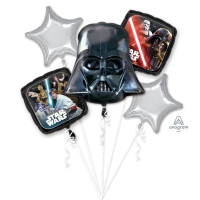 Star Wars Darth Vader Helium Balloon Bouquet - UpUpNAwayBalloons