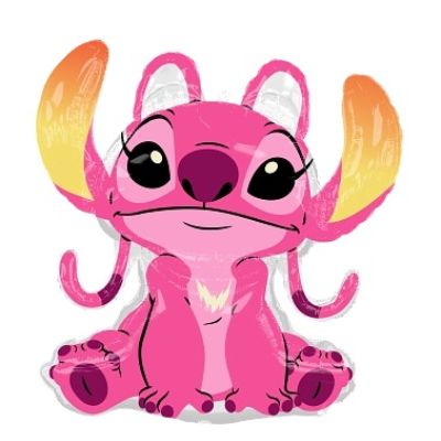 Stitch Pink Supershape Balloon - UpUpNAwayBalloons