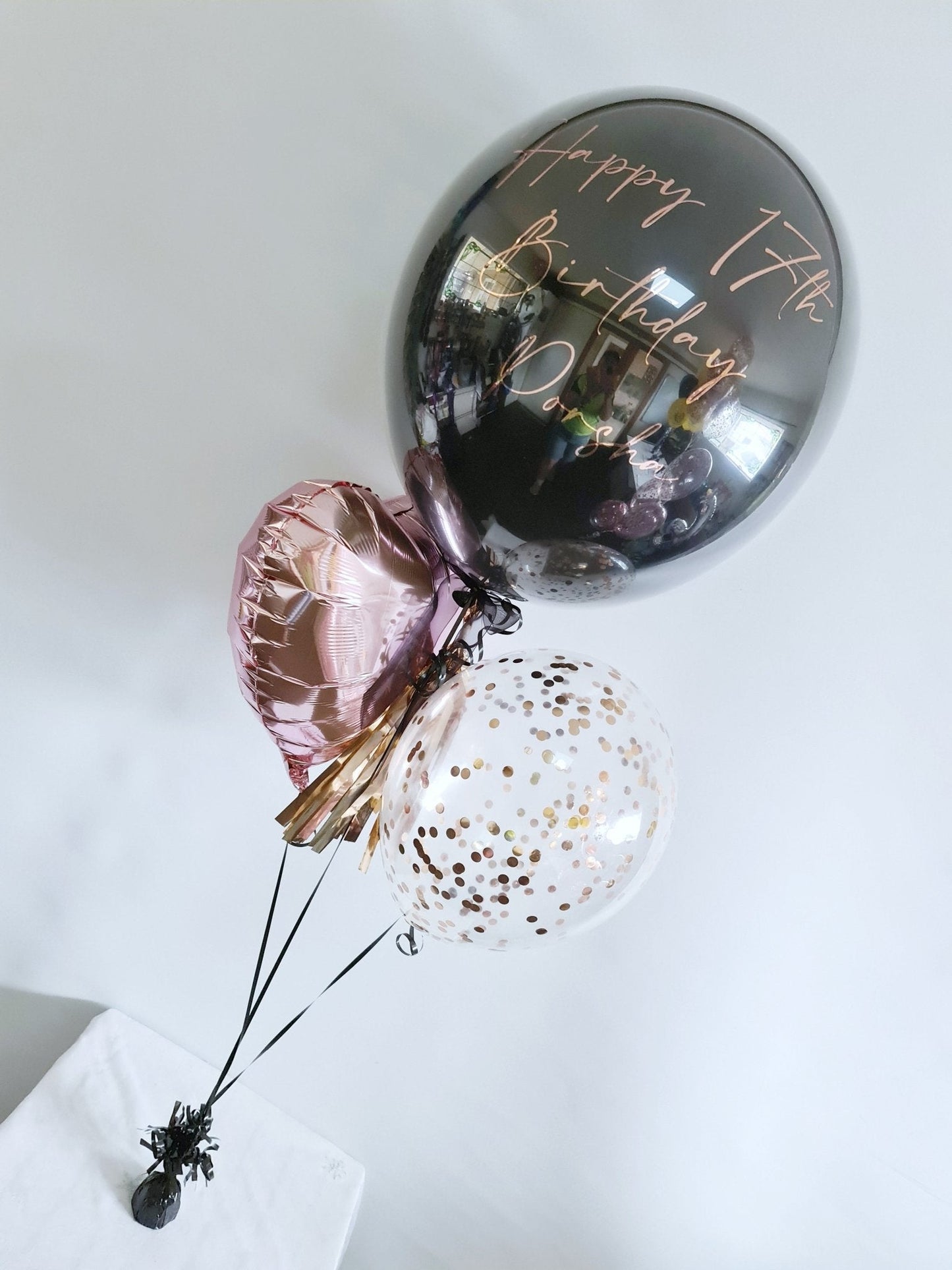Stunning Personalised Bouquet by UpUpNAwayBalloons
