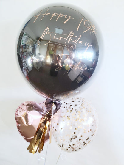 Stunning Personalised Bouquet by UpUpNAwayBalloons