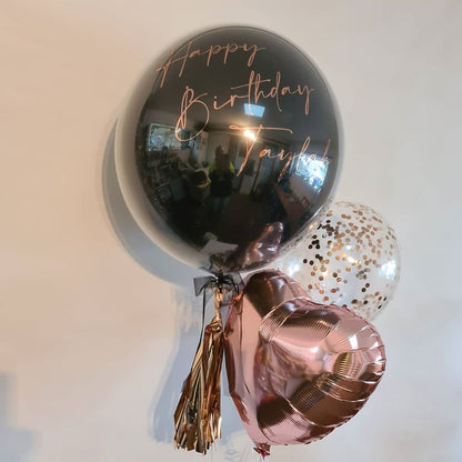 Stunning Personalised Bouquet by UpUpNAwayBalloons