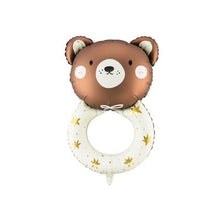 Load image into Gallery viewer, Teddy Bear Baby Ring - UpUpNAwayBalloons
