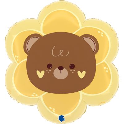 Teddy Bear Flower - UpUpNAwayBalloons