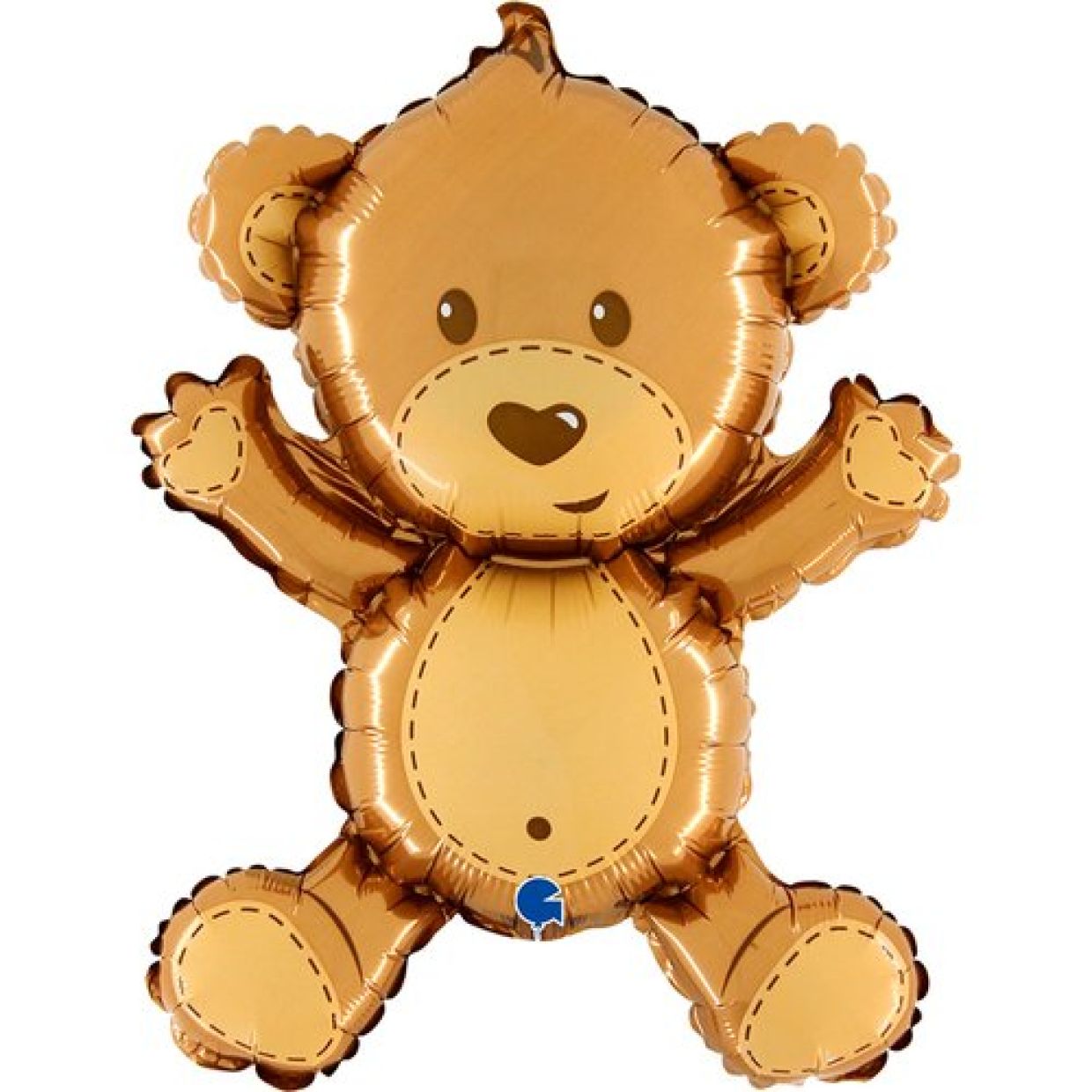 Teddy Bear Mini Foil (Air filled) - UpUpNAwayBalloons
