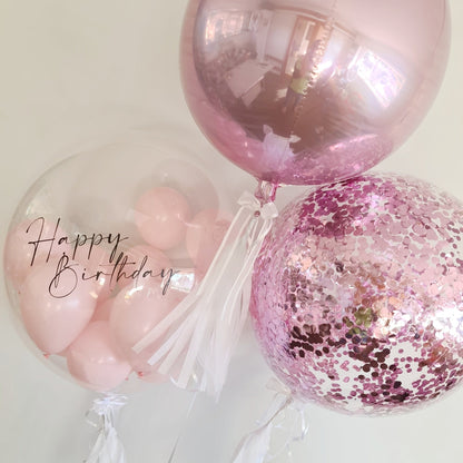 Trio Balloon Bouquet by UpUpNAwayBalloons