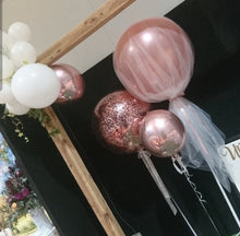 Load image into Gallery viewer, Wedding Trio Package by UpUpNAwayBalloons
