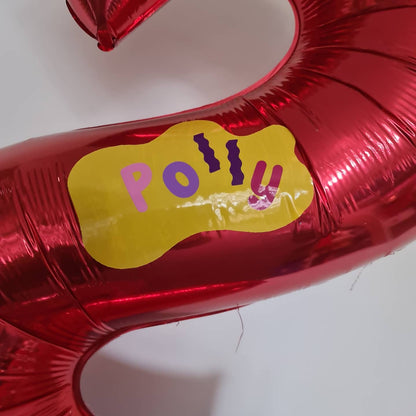 Wiggles Number Bouquet by UpUpNAwayBalloons