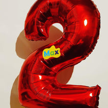 Load image into Gallery viewer, Wiggles Number Bouquet by UpUpNAwayBalloons
