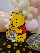 Load image into Gallery viewer, Winnie the Pooh Props - For hire with our backdrops and Organic Balloon Garlands by UpUpNAwayBalloons

