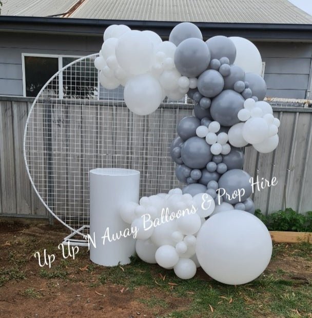 Year 2015 to 2020 Organic Balloon Garlands (click on photo to view) by UpUpNAwayBalloons