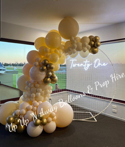 Year 2015 to 2020 Organic Balloon Garlands (click on photo to view) by UpUpNAwayBalloons