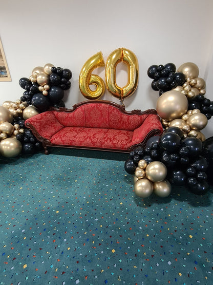 Year 2015 to 2020 Organic Balloon Garlands (click on photo to view) by UpUpNAwayBalloons